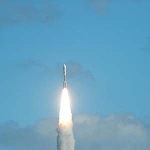 Atlas V rocket carrying the New Horizons spacecraft.